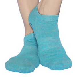 Sore AF Sticky Socks for Barre, Pilates, Yoga Life By Lexie,Blue,One Size Fits All