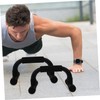 Kisangel Pair Pushup Bars Stands Handles Exercise Fitness Skid-resistant Equipment