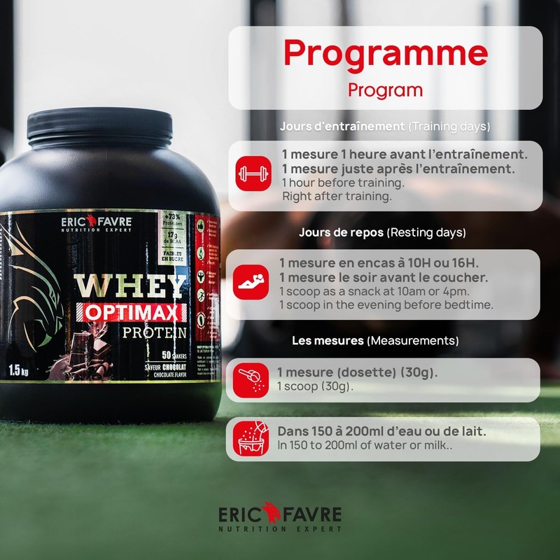 Whey Optimax Protein Powder for Muscle Building Regeneration with Naturally