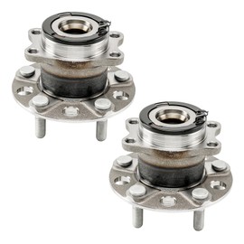 KAX 512333 Pair Rear Wheel Hub Bearing Compatible with 2007-2017 Jeep Compass 2.0L 4WD,5 Lug