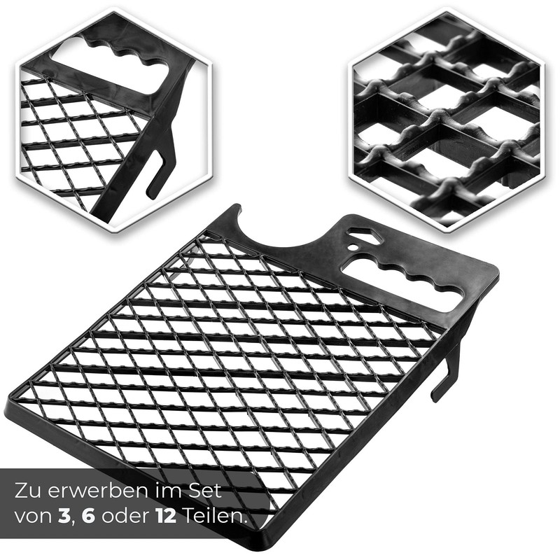 KADAX 30,5 x 23 cm Plastic Paint Grid, Large Paint