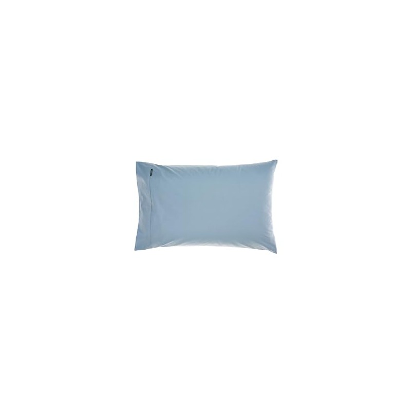 Linen House 300TC Cotton Percale Standard Pillowcase, Blue