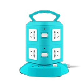 Power Strip Tower Type Multifunctional Socket Outlet Overload Protection Portable Power Socket with USB Port 220V 10A