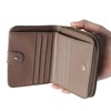 Mozu VS-0332 VS-0332 Wallet, External Pocket, Lightweight, Compact, Smaller, Coin