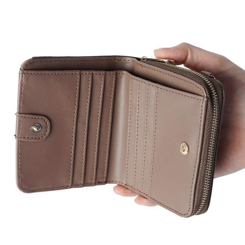 Mozu VS-0332 VS-0332 Wallet, External Pocket, Lightweight, Compact, Smaller, Coin