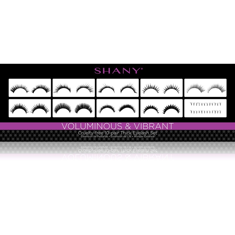 SHANY Eyelash extend - set of 10 assorted reusable eyelashes