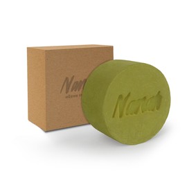 NANAH EN SÓLIDO Shampoo en barra Fortalecedor para el Crecimiento del Cabello con Romero, Tepezcohuite y Chile I Ideal para Cabello Delgado I Sin Sulfatos y Sin Parabenos I Libre de Plástico, Natural y Vegano I 100 gr.