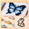 Fuse Beads Pen for 2.6mm Beads, Plastic Transparent Body High