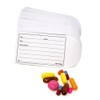 Printed Pill Envelope with Peel and Seal Pressure Closure -