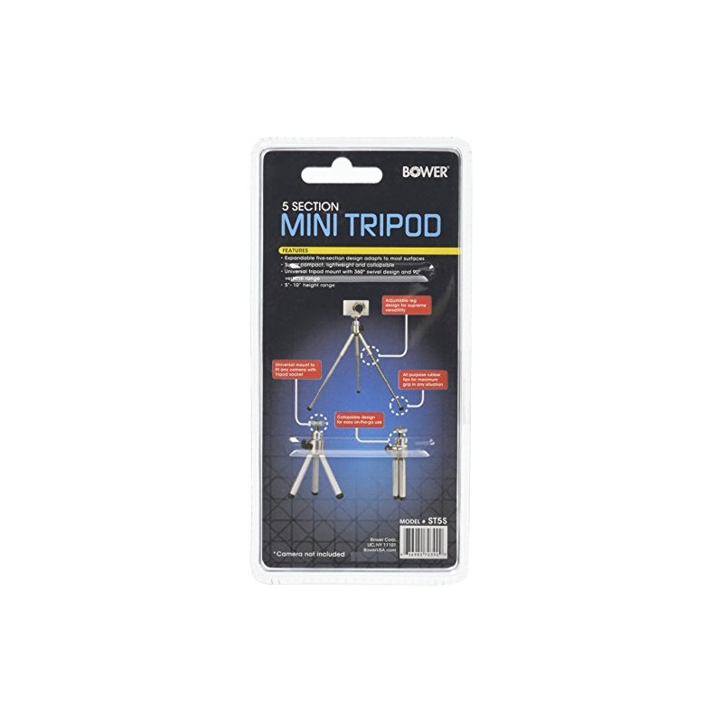 Relaunch Aggregator 5-Section Silver Mini Tripod