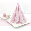 50 Napkins Champagne 40 x 40 cm Fabric-Like Airlaid FIORI,