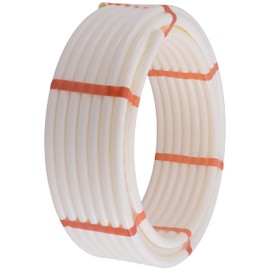 SharkBite 3/4 Inch x 300 Feet White PEX-A, PEX Pipe Flexible Water Tubing for Plumbing, UA70W300