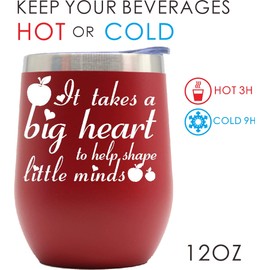 Teacher Gifts for Women, Teacher Appreciation Gift, Thank You Gifts for Teachers Women, Teacher Birthday Gifts for Women, Teacher Mug Cup Tumbler Keychain, It Takes a Big Heart to Shape Little Minds