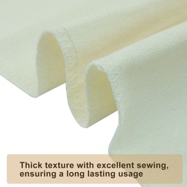 Hitefu 2 Packs 14x19 Inches Bread Proofing Cloth for Baking, Reusable Thick Linen Cloth for Pastry, Dough, Baguettes, Loaves & Homemade Bread