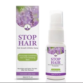 Aromixe Stop Hair – Hair Growth Inhibitor Spray for Face & Body – 20ml / 0.7 fl. oz