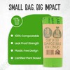 Eco Green Living 10 Litre Compostable Bin Liners, Plastic Free