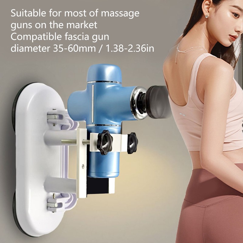 Hand Free Massage Gun Holder Wall Mounted Fixation Percussion Muscle