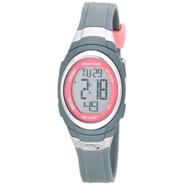 Armitron Sport Women's Quartz Sport Watch with Resin Strap, Gray, 12 (Model: 45/7034PGY)