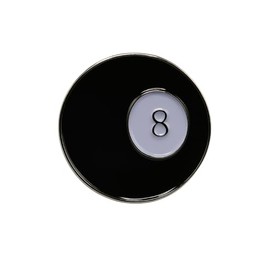 8 Ball Golf Ball Marker- Premium Golf Marker for Putting Green | Unique Golf Ball Marker for Men & Women – Ballmarker Golf Gift for Alignment & Style, 1" Wide