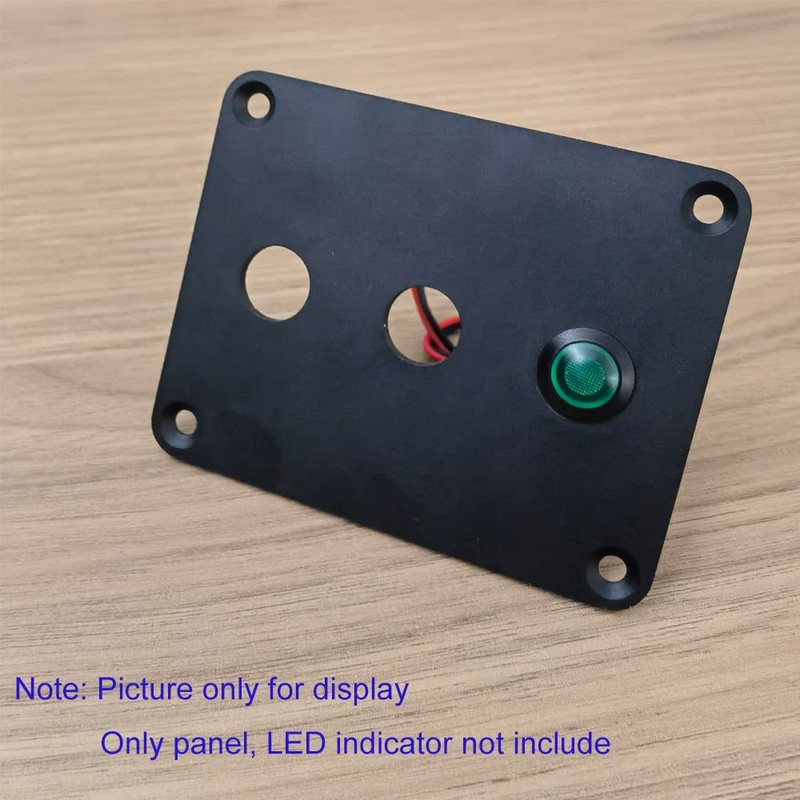 Gebildet 12 mm Mounting Hole Plate for Toggle Switch, Push