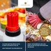 MasterClass Barbecue Bottle Set with 3 Interchangeable Heads, 350ml Marinating