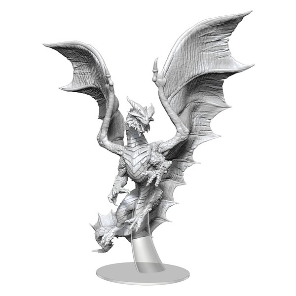 D&D Nolzur's Marvelous Miniatures: Adult Copper Dragon - Unpainted and