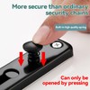 GIONAR Heavy Duty Door Security Chain Lock - Stainless Steel