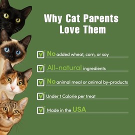 Get Naked Digestive Health Crunchy Cat Treats 6oz - Chicken Flavor, Grain-Free Cat Probiotics for Indoor Cats, Supports Healthy Digestion, Dental Heal