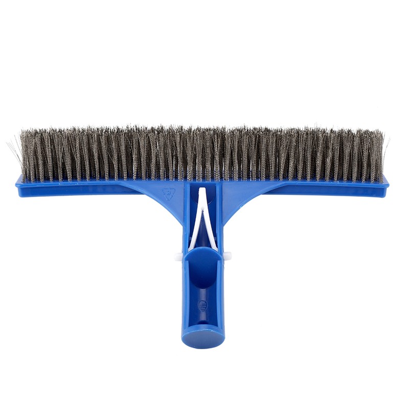 10in Swimming Pool Steel Brush Bottom Walls Cleaning Supplies for