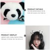 4Pcs Adorable Panda Diadema Pinza para El Cabello Atractivos Accesorios