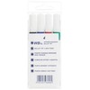 4 Whiteboard Drywipe Marker Pens Bullet Tip Non-Toxic Ink