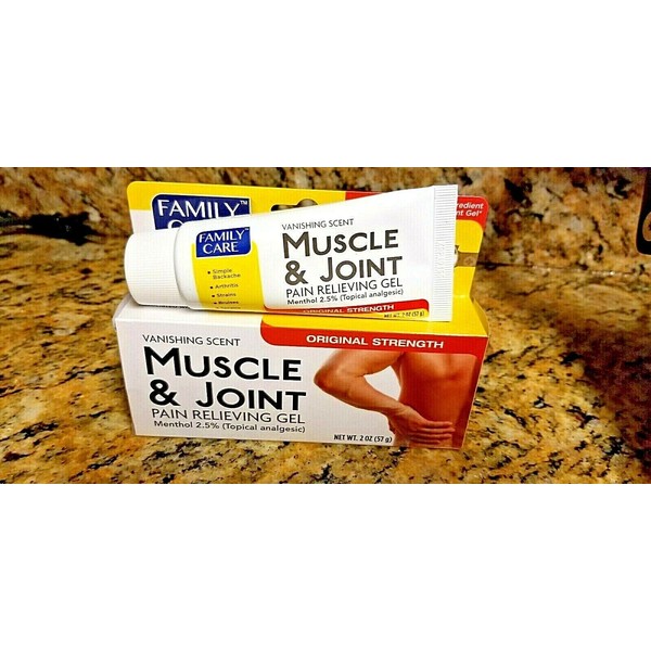 Family Care Muscle & Joint Pain Relief Gel.2 oz