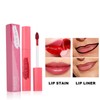 3 Colors Peel Off Matte Lip Tint, Long Lasting Natural