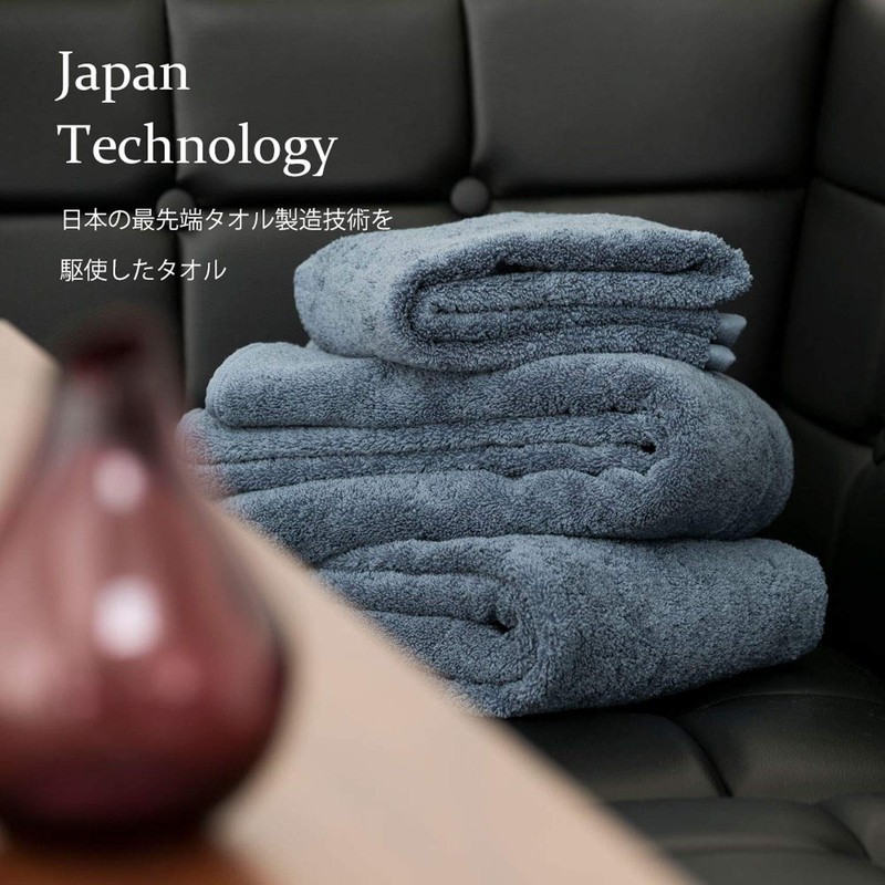 Kenkyujo Towels Volume Rich #003 Hand Towel, Set of 10,