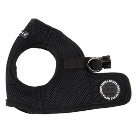 Puppia Soft Vest Dog Harness - Black - Large