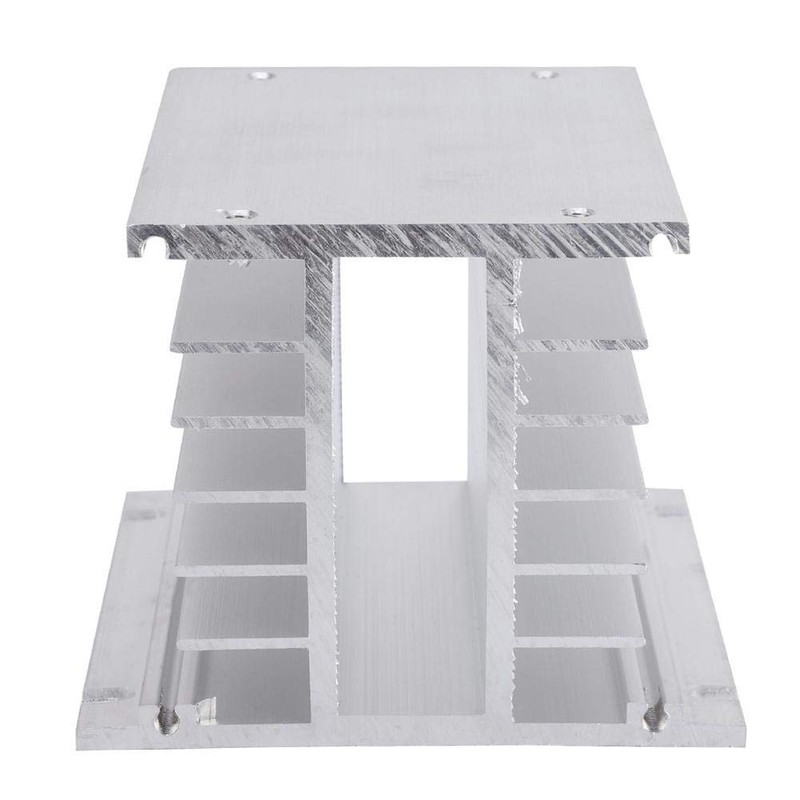 Three-Phase Solid State Relay Heatsink SSR Derivative Aluminium Heatsink, Radiator