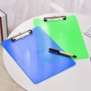 Plastic Clipboards A4 Letter Size Sturdy Durable Paperboard (2 Pack)