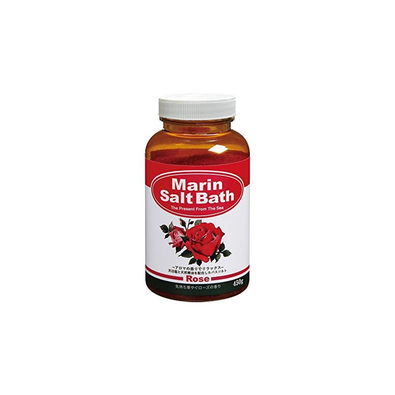 Fuso Chemical Marine Salt Bath Rose F-7010 Bath Agent Approx.