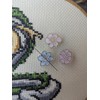 Pastel Flowers Mini Magnetic Acrylic Needle Minder Set