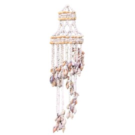 Fayemint Muschel Windspiel, Muschel Mobile, Garten Deko, für Terrassen Fenster Hängende Dekoration