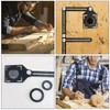 AIMALL Universal Angularizer Ruler Multi Angle Measuring Template Tool Hole