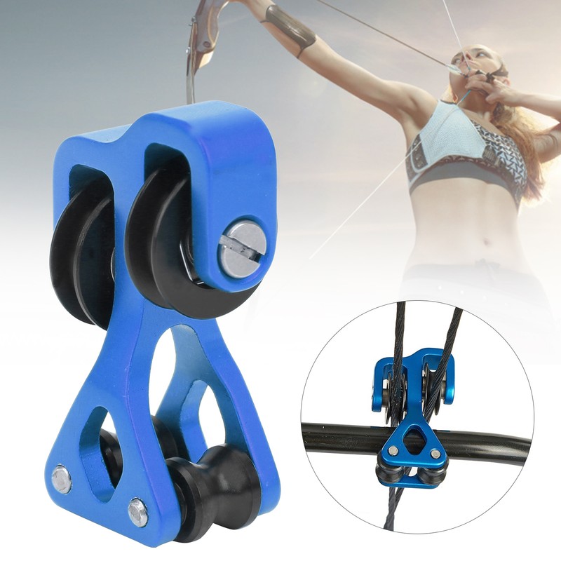 Archery Cable Slide Composite Bow String Splitter Roller Glide Stainless