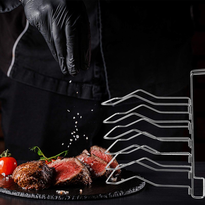 CLISPEED Sous Vide Trennwand aus Edelstahl für Steak, Gemüse, Fleisch,