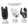 OEMTOOLS 37110 Oxygen Sensor Socket Set, 3 Piece, 3/8 Inch