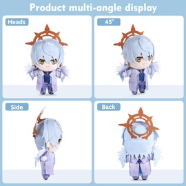 UTIEHD Honkai Star Rail & Zenless Zone Zero Plush Dolls - Soft Cotton Character Toys for Collecting and Decor (Sunday)