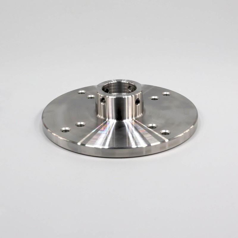 Hurricane Turning Tools, 6" Steel Faceplate For Wood Lathe, 1