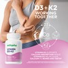 Wellsgoing Vitamin D3 + K2 Supplement, 5000 IU (125 mcg)