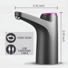 QPHYFXF USB Rechargeable Electric Water Pump for 5 Gallon Bottle,
