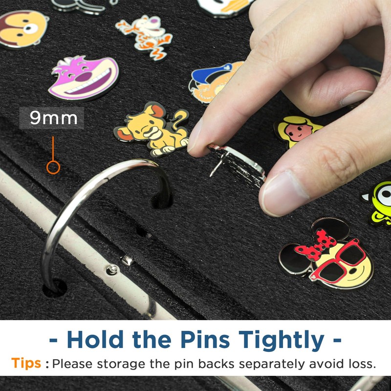 Pin Collection Book, Pin Boards for Enamel Pin Display, 280