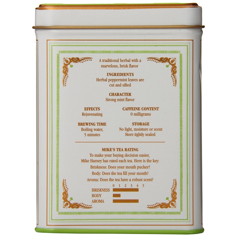 Harney and Sons Peppermint Tea, 20 Sachets 1.2 oz